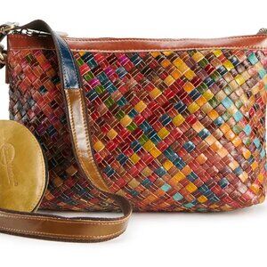 Amerileather Stella Woven Leather Bag NWT - So Vibrant!🌟